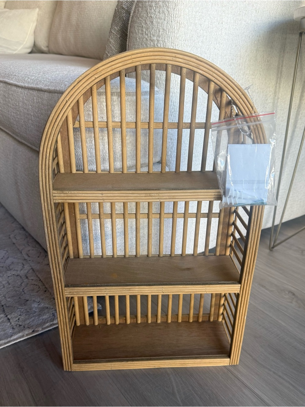 Threshold Wooden Hanging Shelf